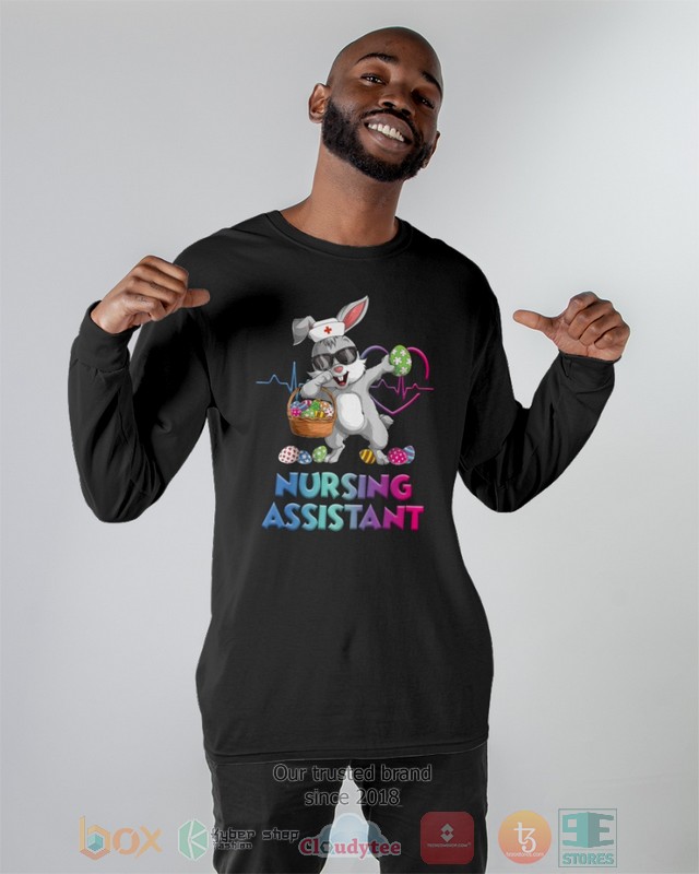 Nursing Assistant Bunny Dabbing Shirt Nursing Assistant Bunny Dabbing Shirt