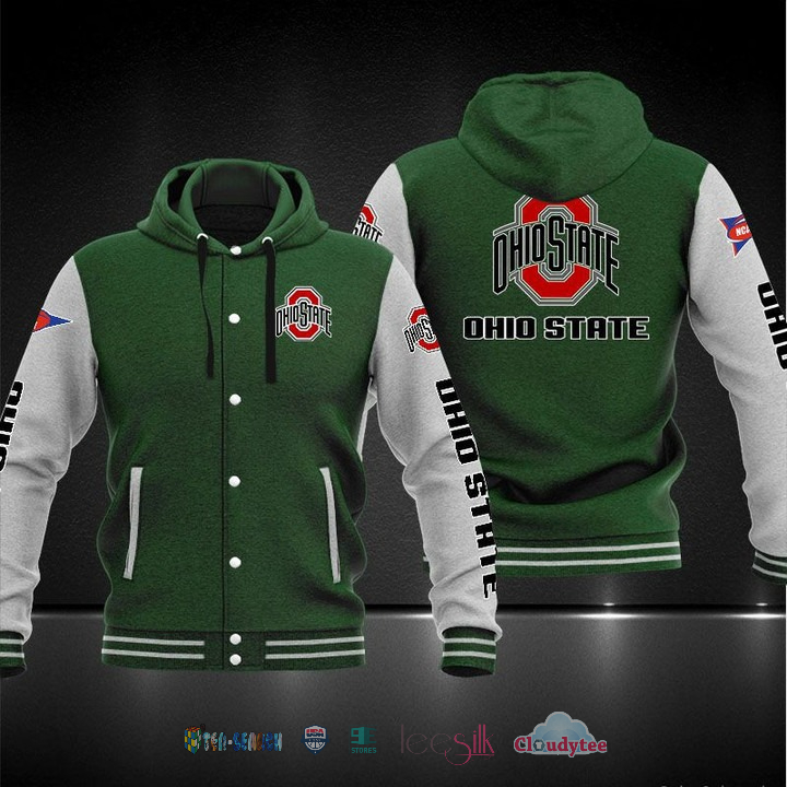 Ohio State Buckeyes Baseball Hoodie Jacket Ohio State Buckeyes Baseball Hoodie Jacket