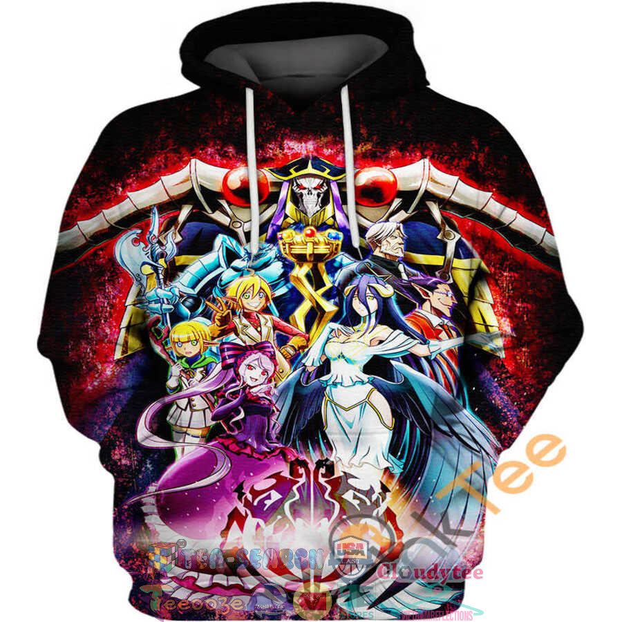 Overlord All Characters Hoodie 3D Overlord All Characters Hoodie 3D