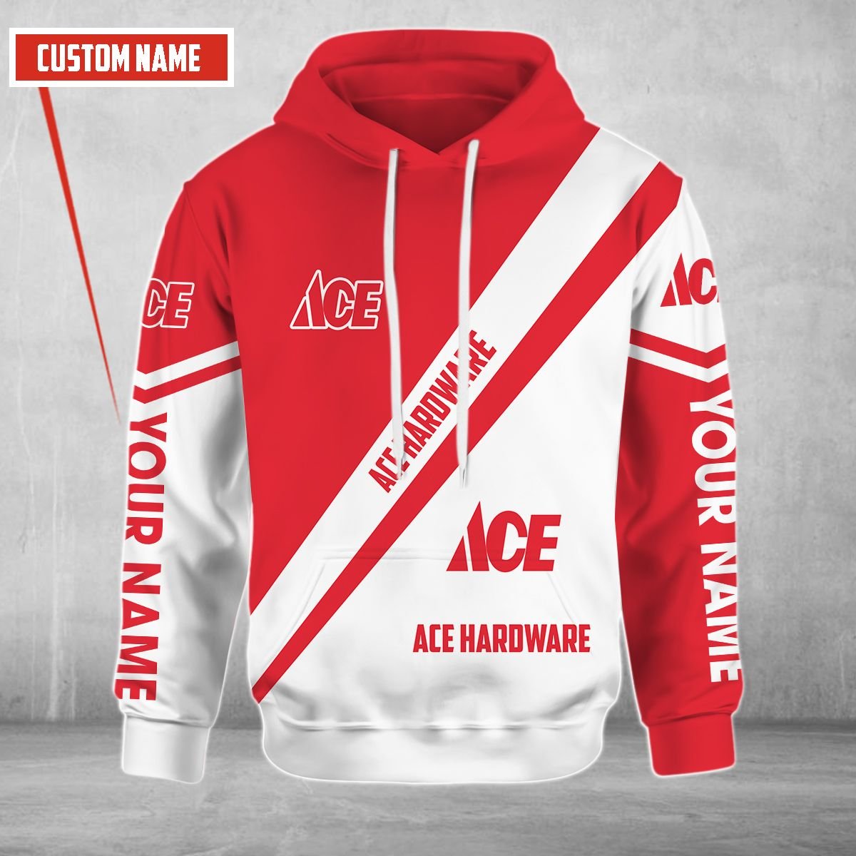 Personalized Ace Hardware Custom 3D Hoodie Personalized Ace Hardware Custom 3D Hoodie