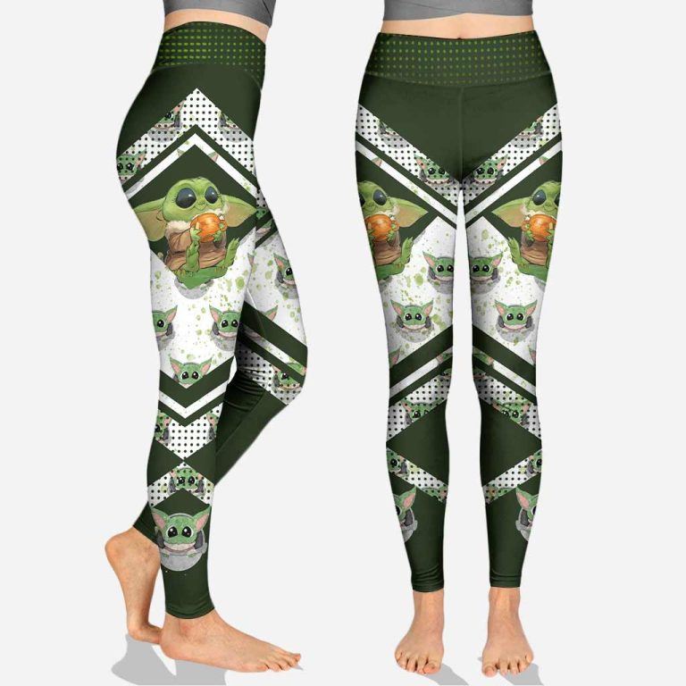 Personalized-Baby-Yoda-Too-Cute-I-Am-Green-White-3D-Hoodie-Leggings-3