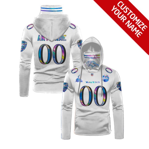 Personalized-Baltimore-Ravens-Nfl-White-Custom-3D-Hoodie-Mask-1