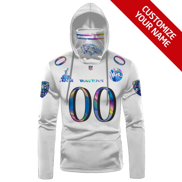 Personalized-Baltimore-Ravens-Nfl-White-Custom-3D-Hoodie-Mask-2