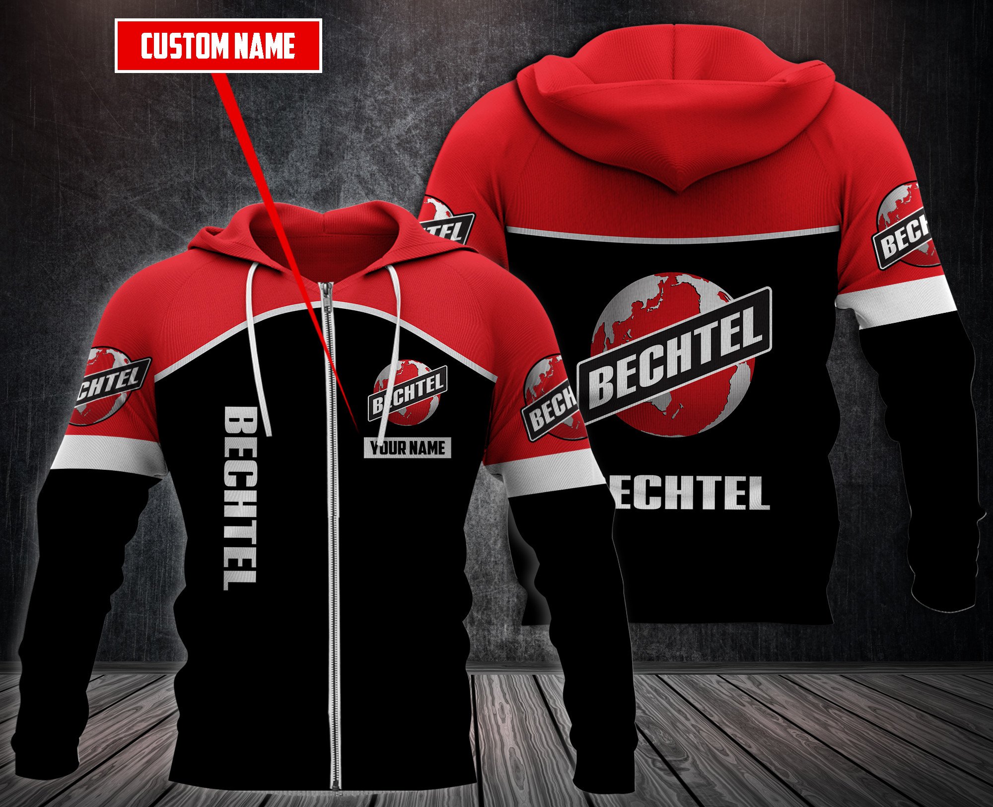 Personalized Bechtel Custom Hoodie Personalized Bechtel Custom Hoodie