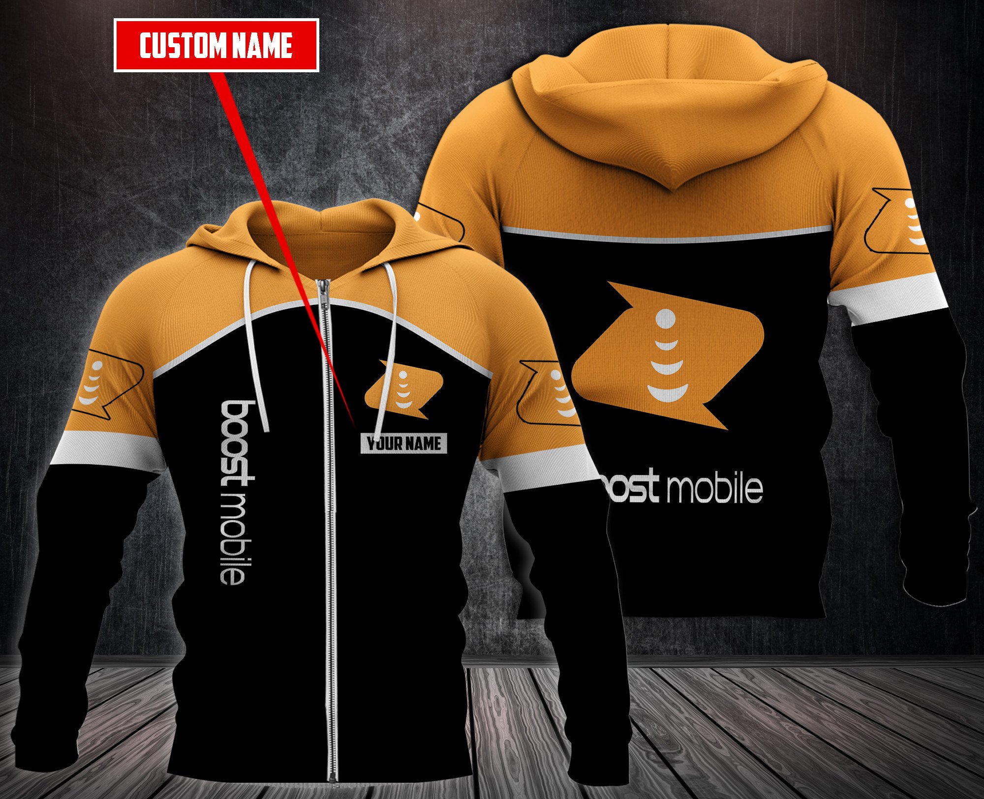 Personalized Boost Mobile Custom Hoodie Personalized Boost Mobile Custom Hoodie