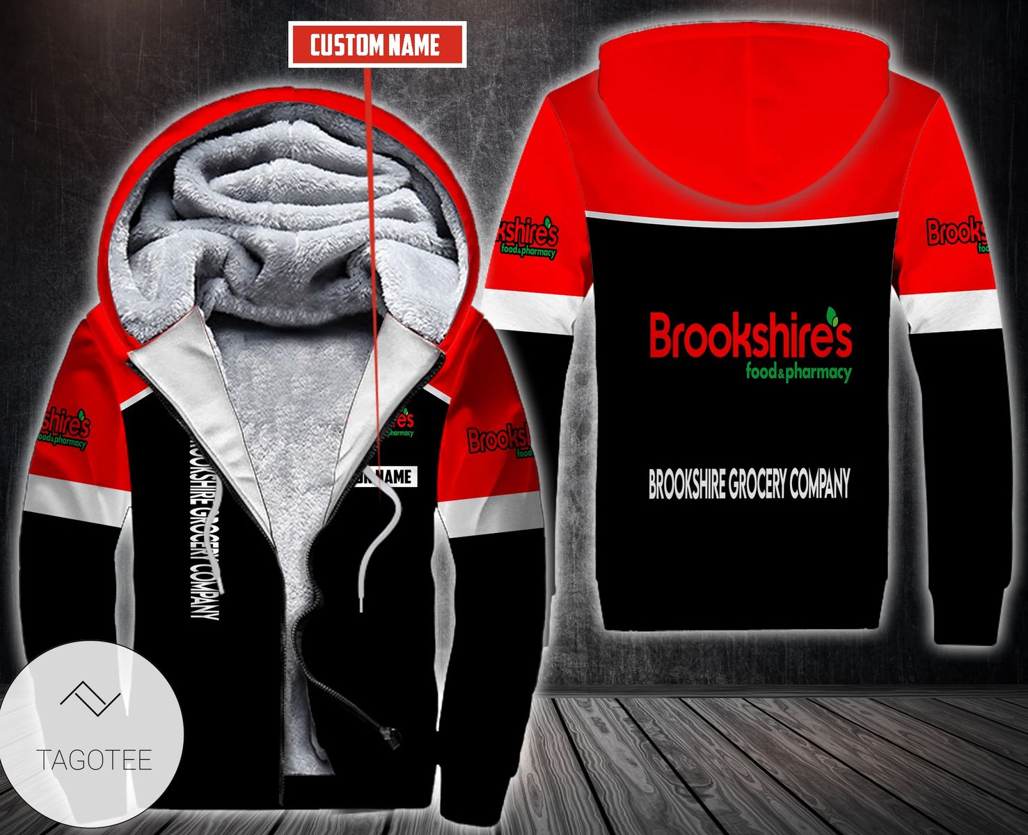 Personalized Brookshire Grocery Company Fleece Hoodie Personalized Brookshire Grocery Company Fleece Hoodie