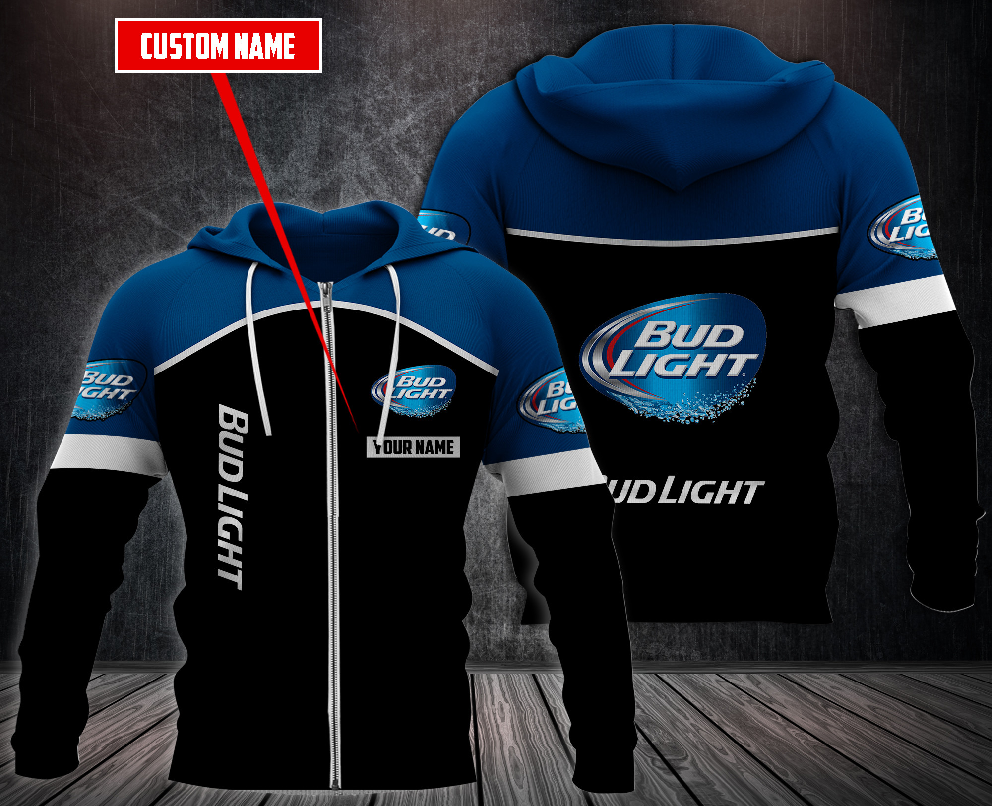 Personalized-Bud-Light-3D-Fleece-Hoodie-Zip-Hoodie-2
