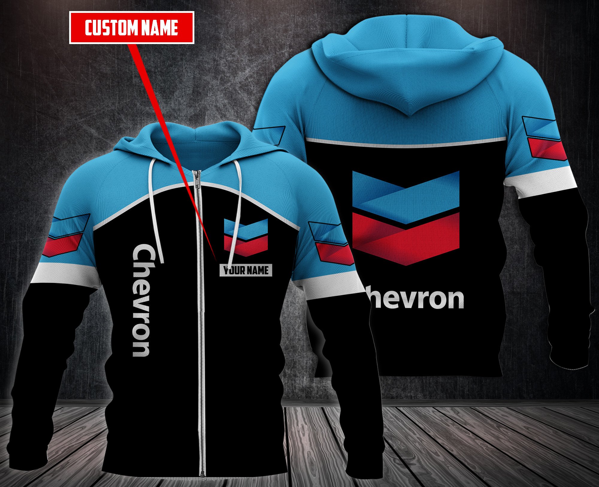 Personalized-Chevron-3D-Hoodie-Fleece-Hoodie-3