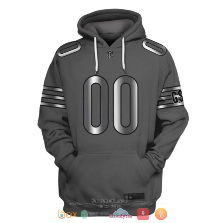 Personalized-Chicago-Bears-Nfl-Dark-Grey-Custom-3D-Shirt-Hoodie-3