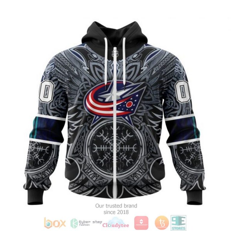 Personalized-Columbus-Blue-Jackets-Nhl-Norse-Viking-Symbols-Custom-3D-Shirt-Hoodie-2