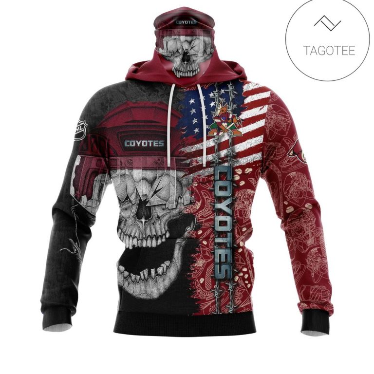 Personalized-Custom-Name-Arizona-Coyotes-Skull-Gaiter-Mask-Hoodie-1