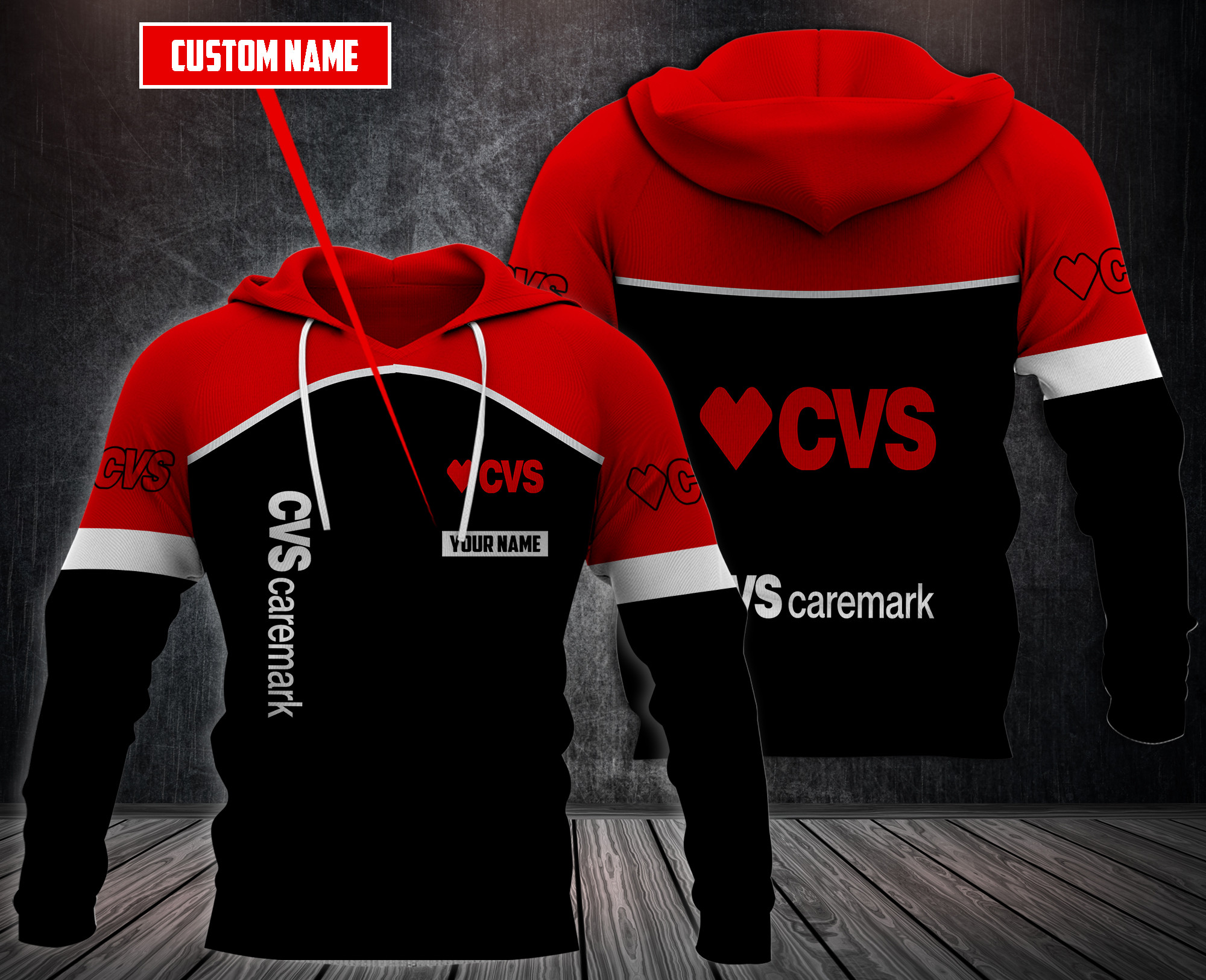 Personalized-Cvs-Caremark-3D-Fleece-Hoodie-Hoodie-2