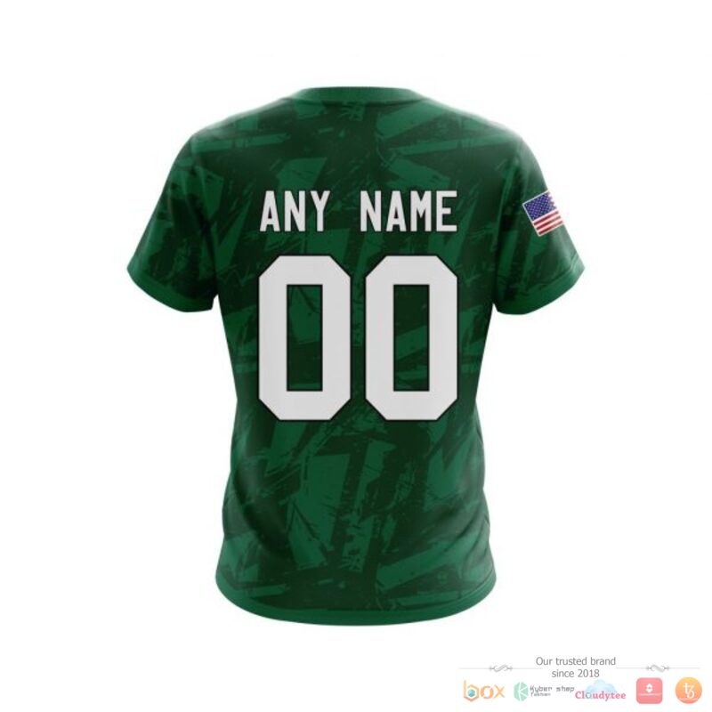 Personalized Dallas Stars With American Flag 3D Shirt Personalized Dallas Stars With American Flag 3D Shirt