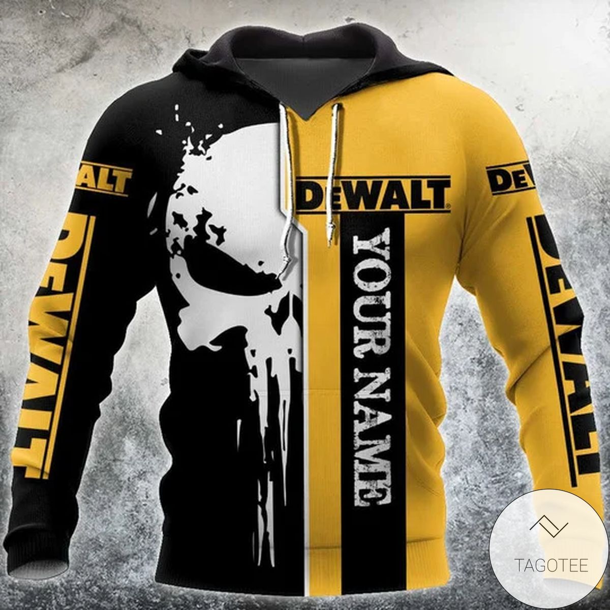 Personalized Dewalt Beautiful Punisher Skull Tools Hoodie Personalized Dewalt Beautiful Punisher Skull Tools Hoodie