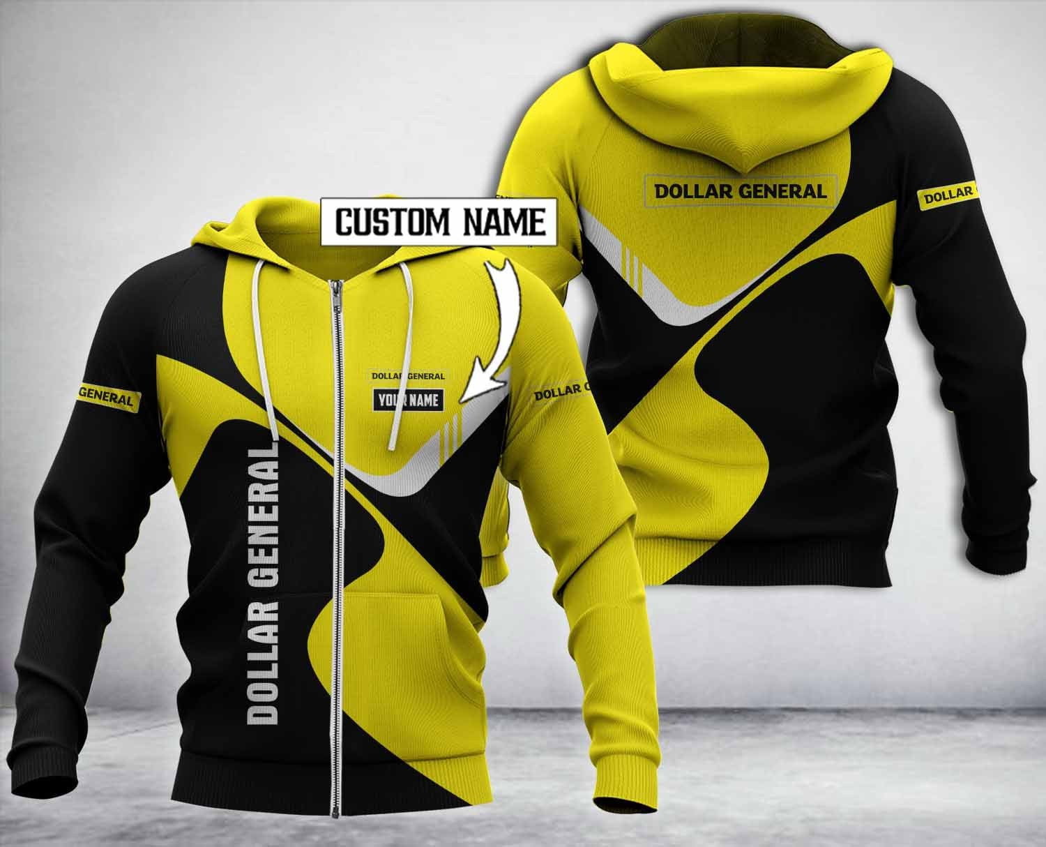 Personalized Dollar General 3D Hoodie Personalized Dollar General 3D Hoodie