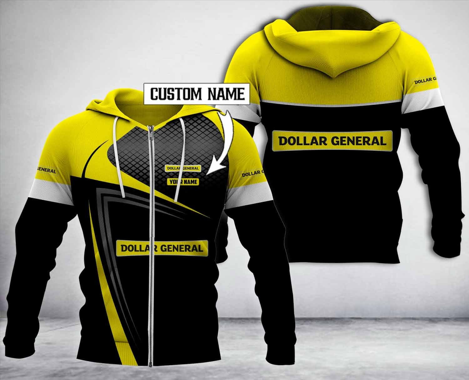 Personalized Dollar General 3D Hoodie Personalized Dollar General 3D Hoodie