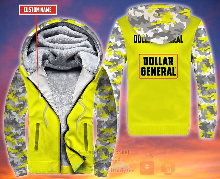 Personalized Dollar General Fleece Hoodie Personalized Dollar General Fleece Hoodie