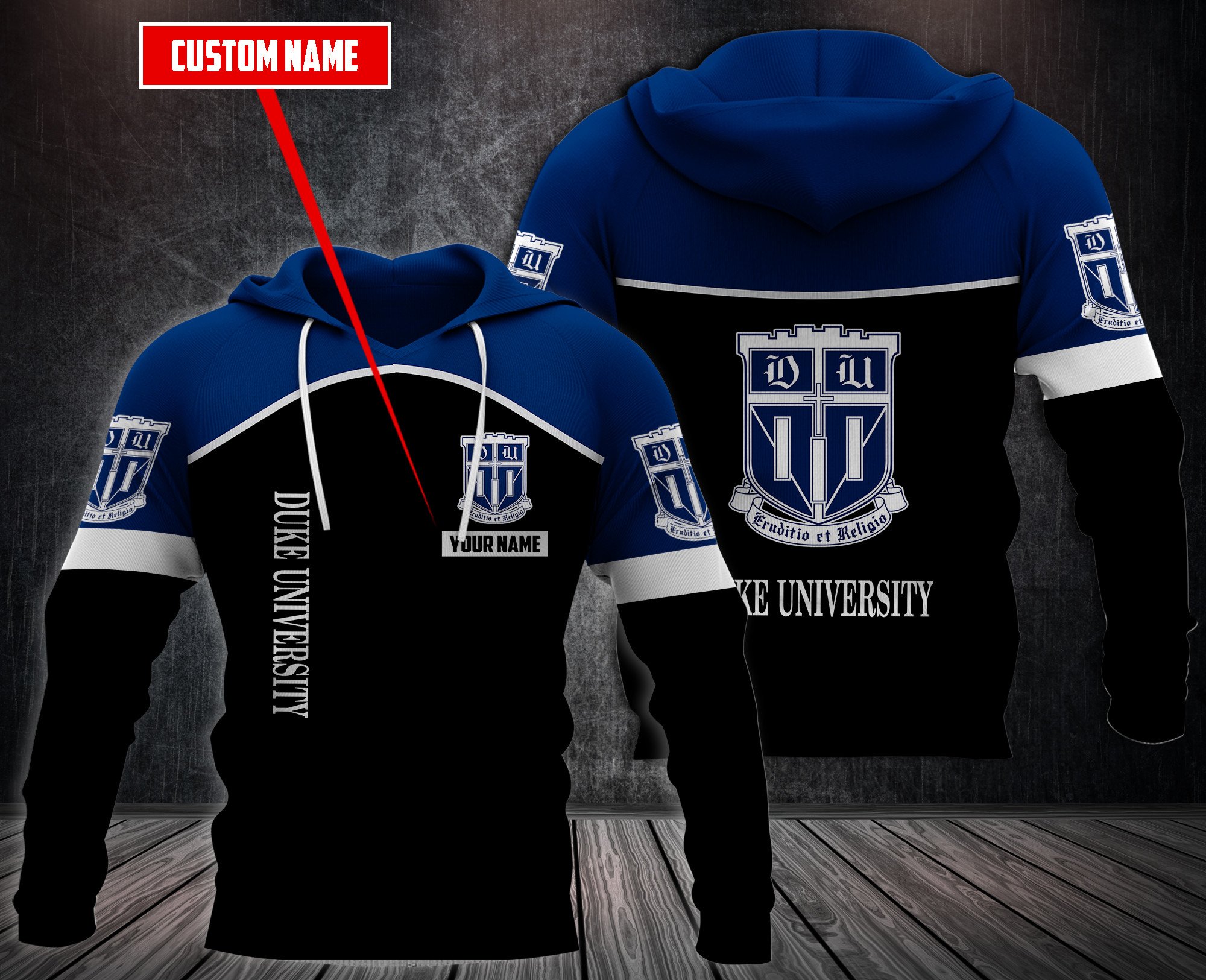 Personalized-Duke-University-Custom-Hoodie-Fleece-Hoodie-2