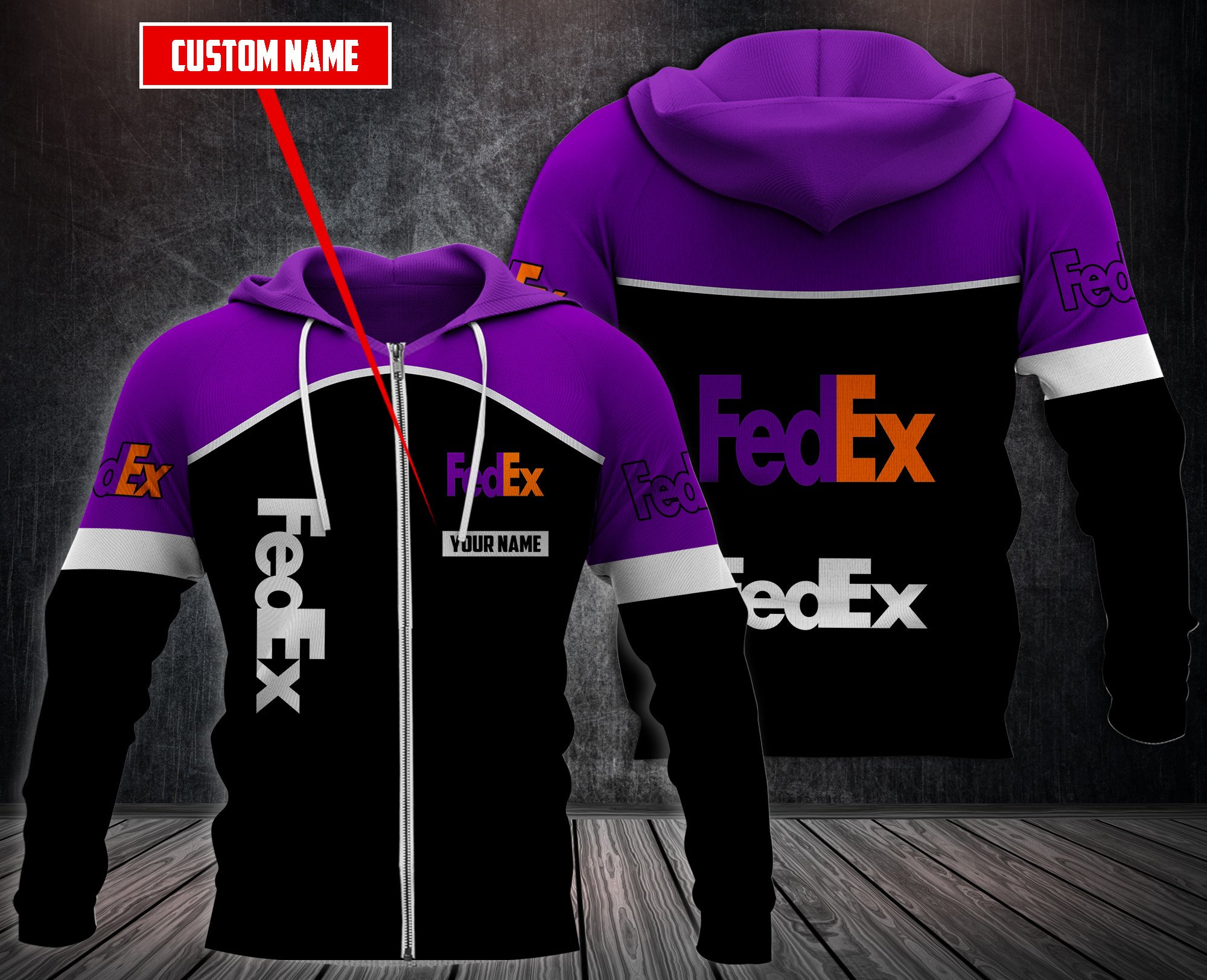 Fedex hoodie for sale best sale