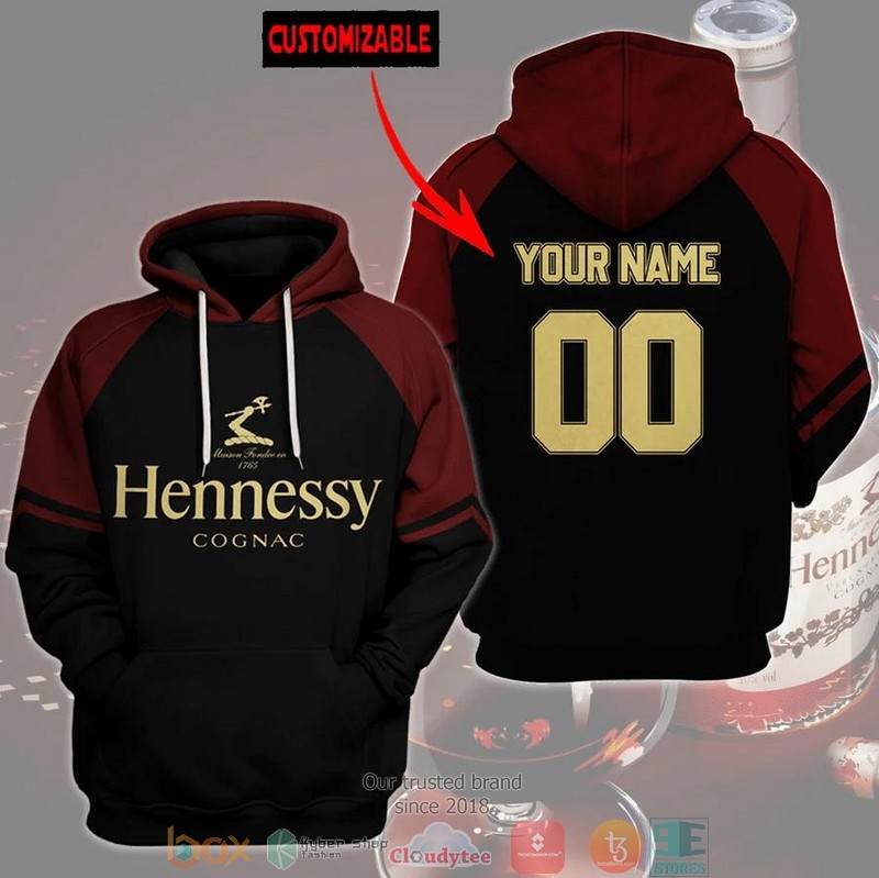Personalized Hennessy Cognac Custom 3D Shirt Personalized Hennessy Cognac Custom 3D Shirt