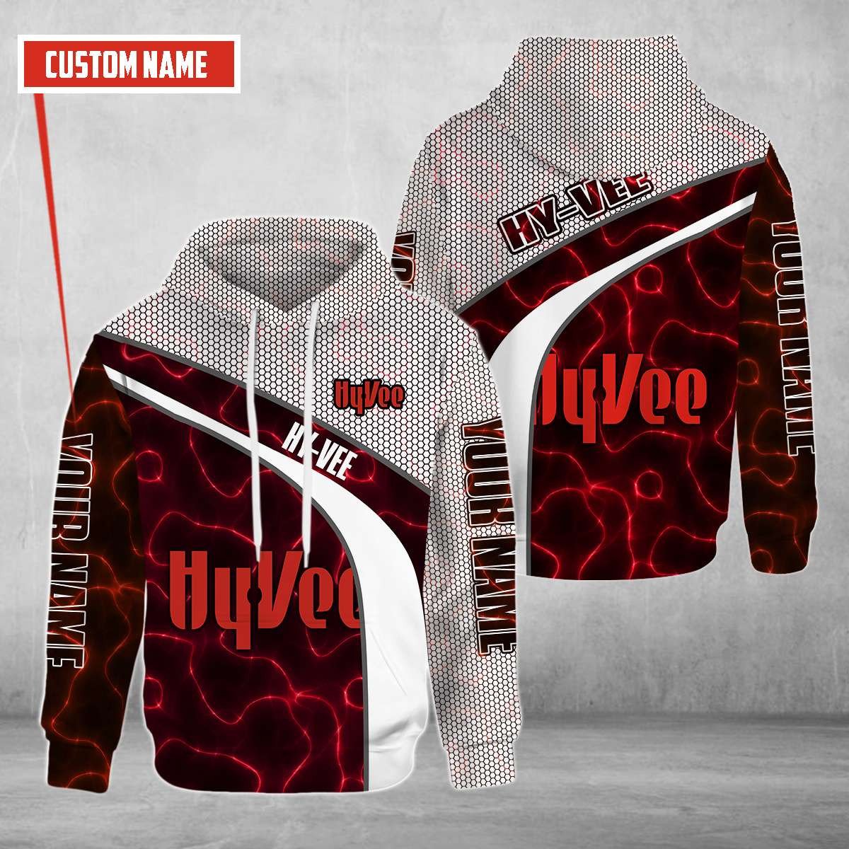 Personalized Hy-Vee Custom All Over Print 3D Hoodie Personalized Hy-Vee Custom All Over Print 3D Hoodie