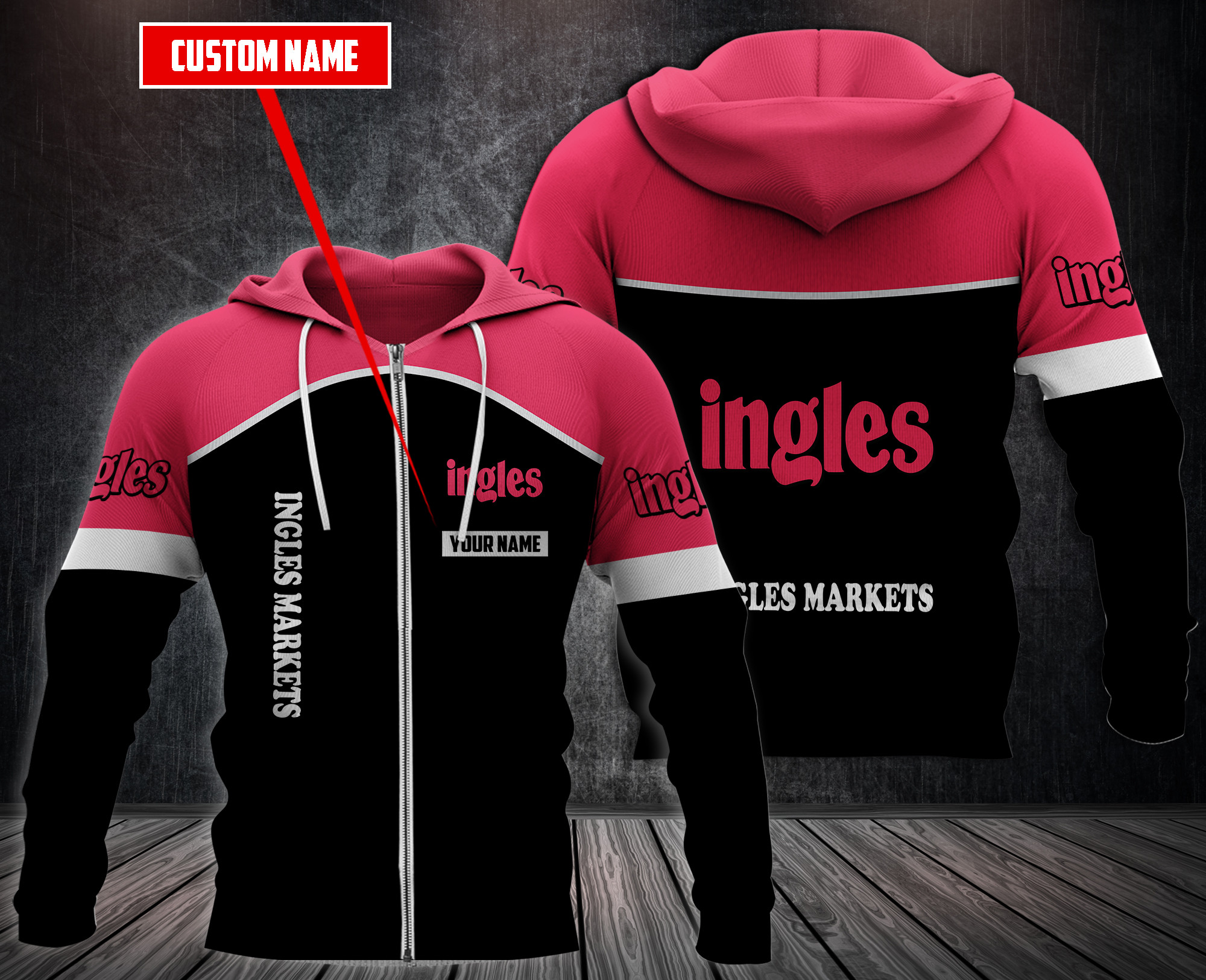 Personalized-Ingles-Markets-3D-Fleece-Hoodie-Hoodie-2