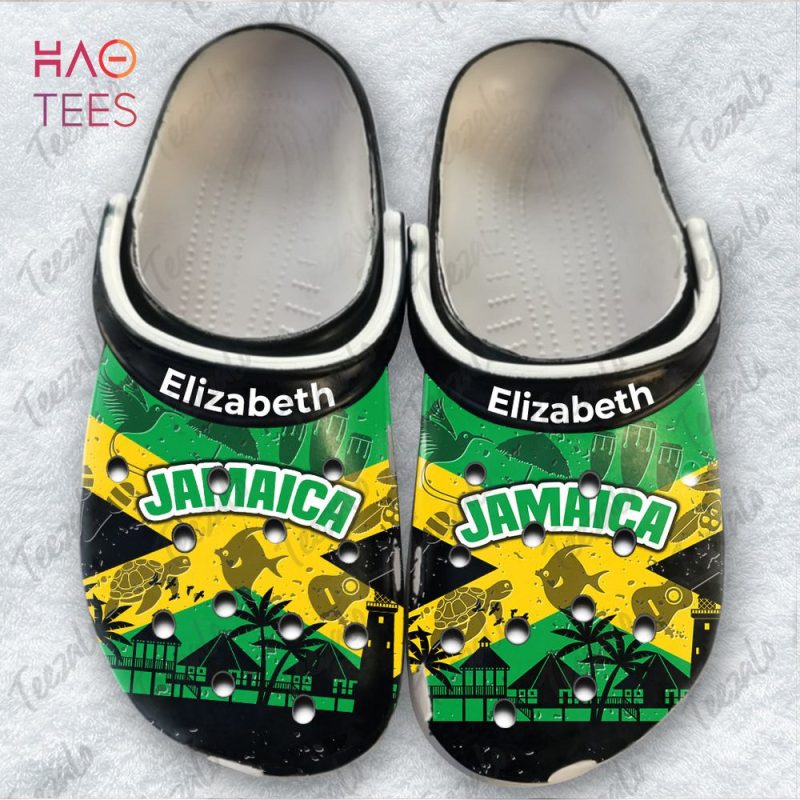 Personalized Jamaica Flag Heritage Symbols Crocs Shoes Personalized Jamaica Flag Heritage Symbols Crocs Shoes