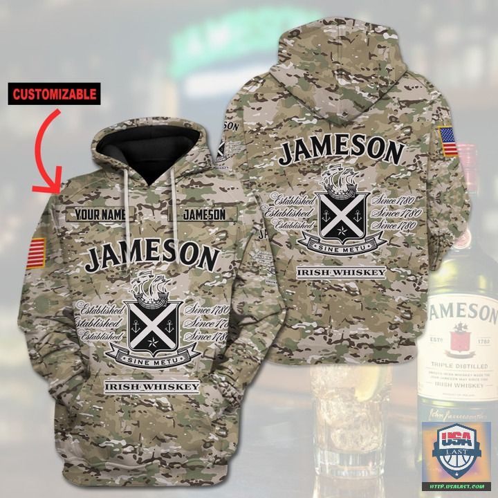 Personalized-Jameson-Irish-Whiskey-Camouflage-3D-All-Over-Print-Hoodie-1