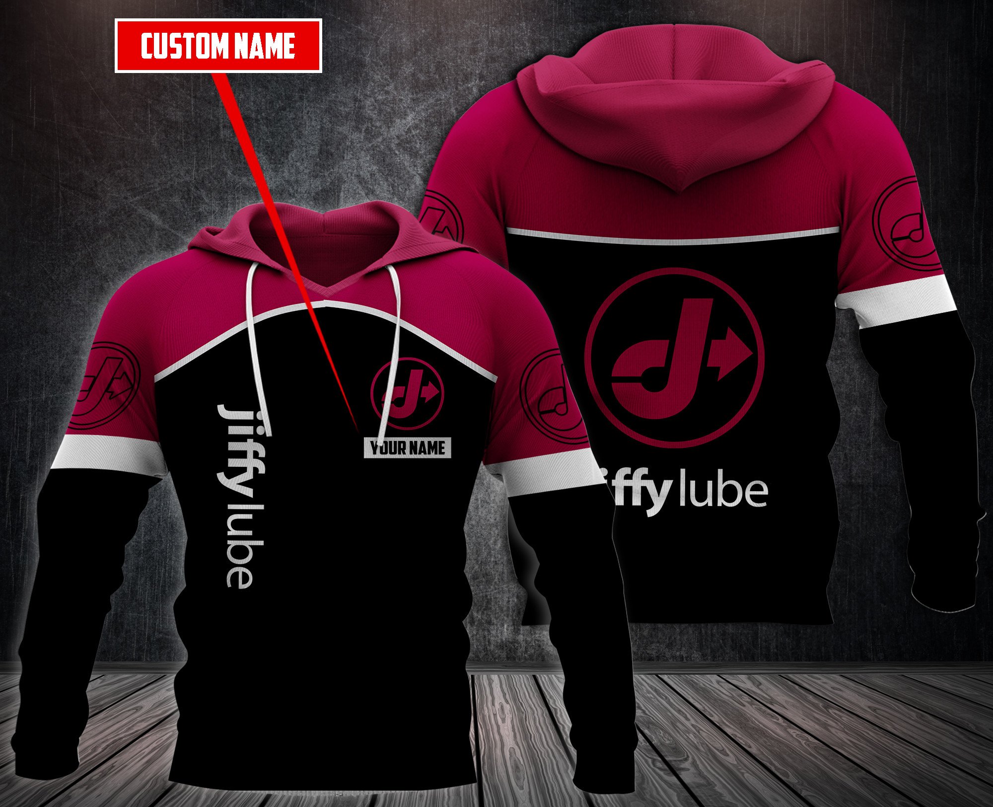 Personalized-Jiffy-Lube-3D-Fleece-Hoodie-Hoodie-2