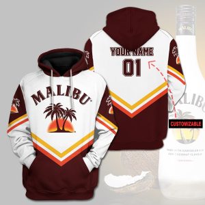 Personalized Malibu Custom 3D Hoodie