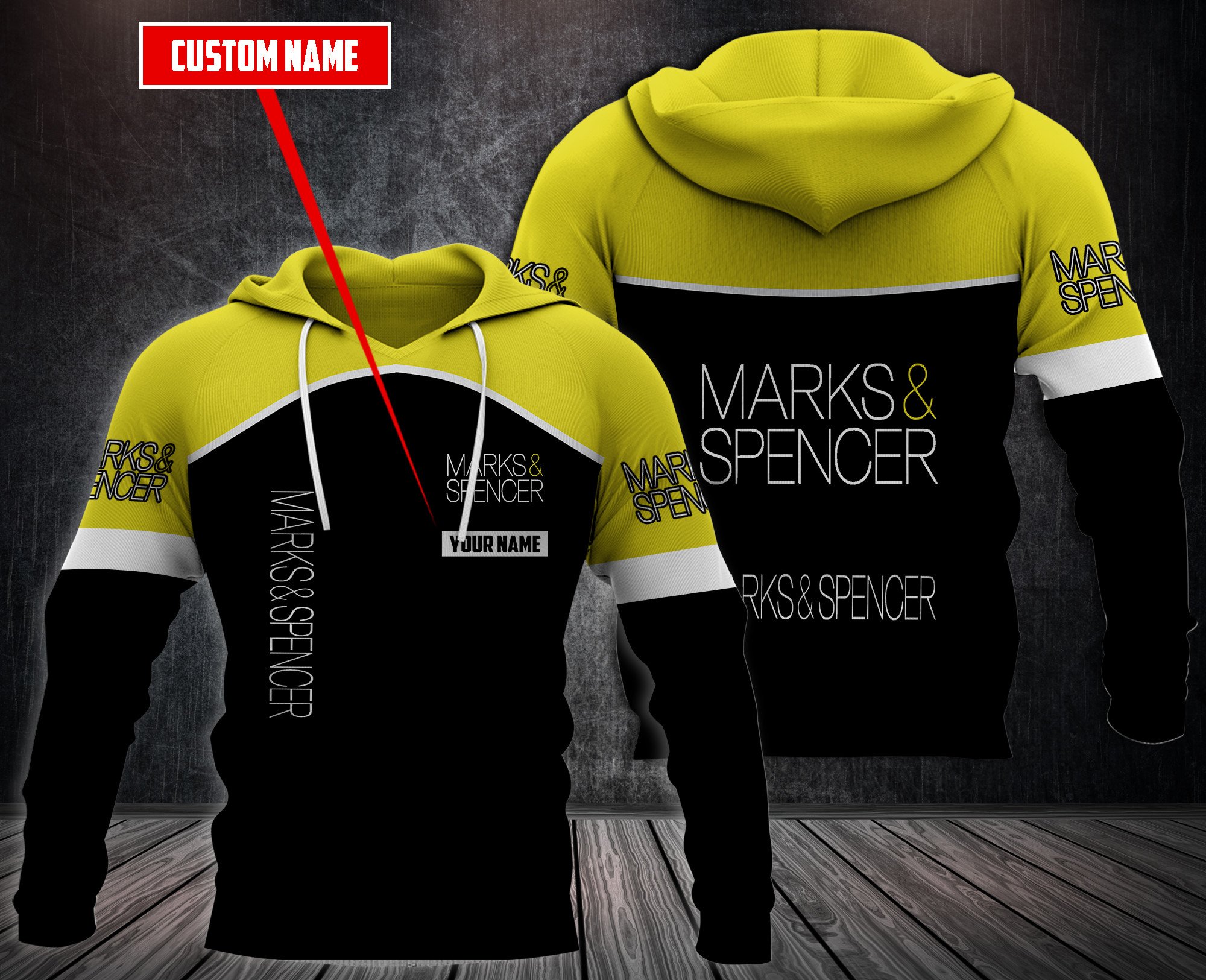 Personalized-Marks-And-Spencer-Custom-Hoodie-Fleece-Hoodie-2