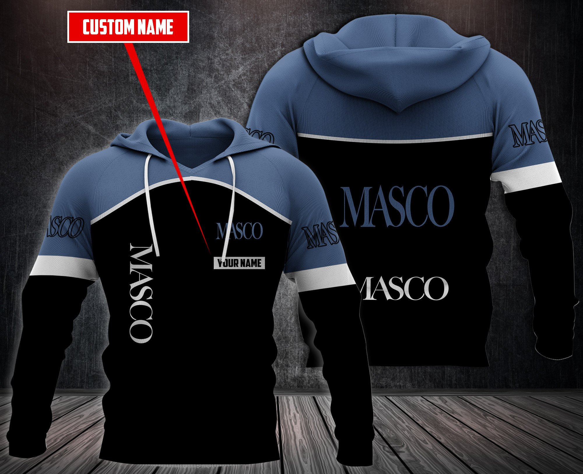Personalized-Masco-3D-Hoodie-Fleece-Hoodie-2