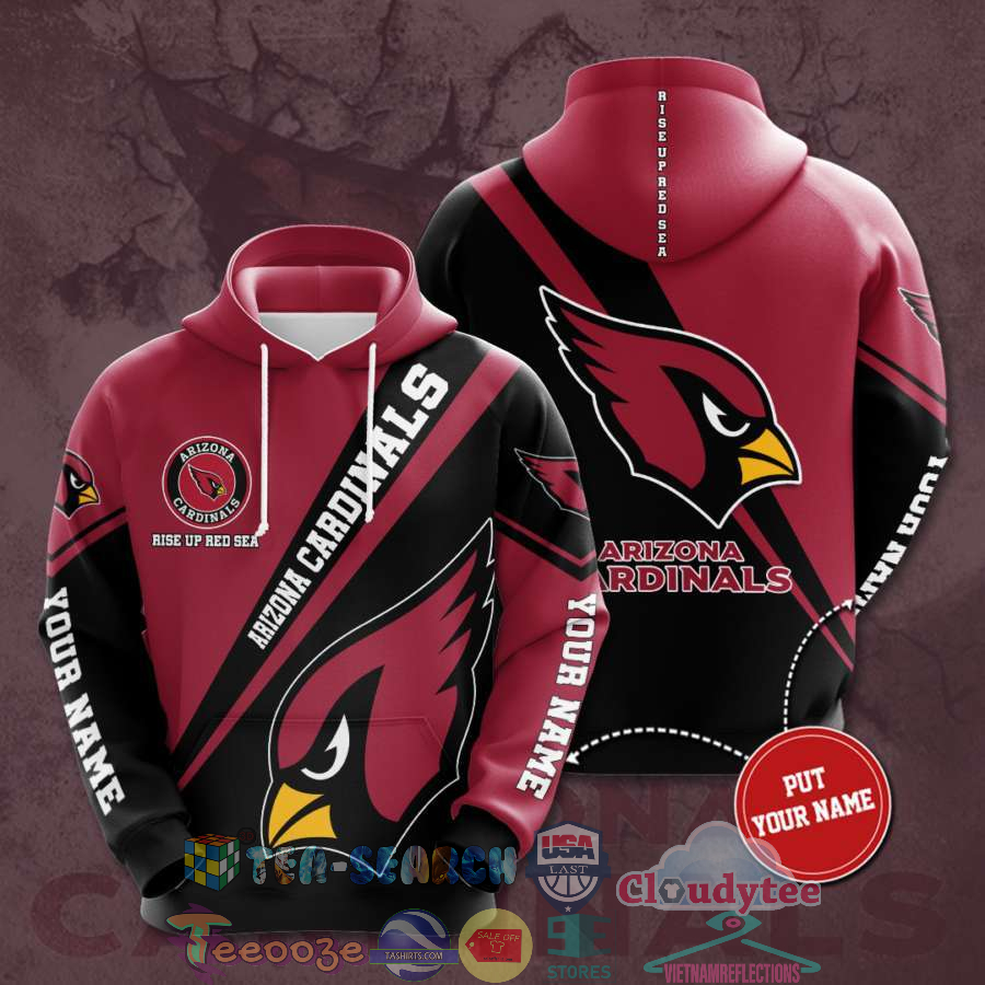 Personalized Name Nfl Arizona Cardinals Hoodie 3D Personalized Name Nfl Arizona Cardinals Hoodie 3D