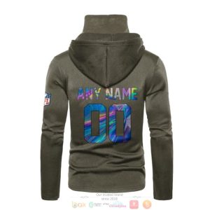 Personalized Nfl Arizona Cardinals Dark Green Custom 3D Hoodie Mask