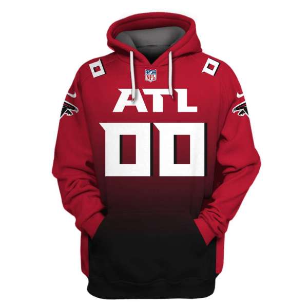 Personalized-Nfl-Atlanta-Falcons-Red-3D-Shirt-Hoodie-3-1