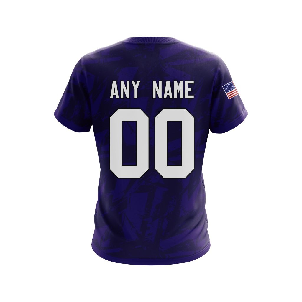 Personalized Nfl Baltimore Ravens American Flag 3D Shirt Personalized Nfl Baltimore Ravens American Flag 3D Shirt