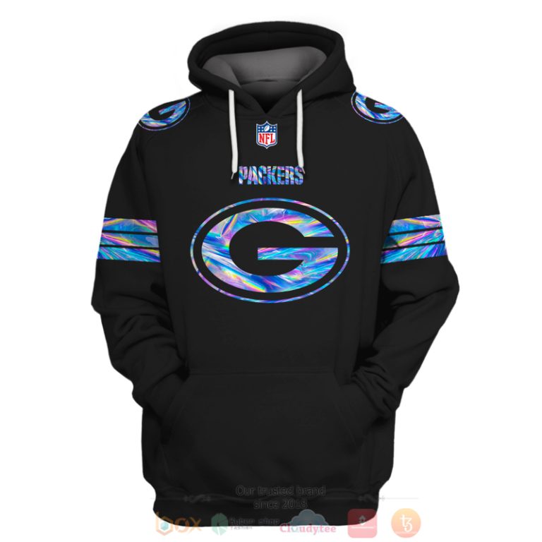 Personalized-Nfl-Green-Bay-Packers-Black-Hologram-Color-3D-Hoodie-Shirt-3