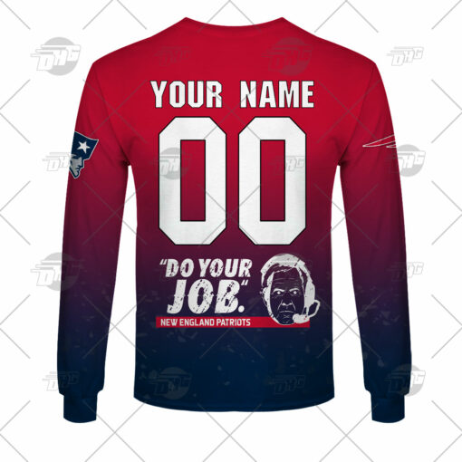 Personalized Nfl Head Coach Bill Belichick New England Patriots 3D Shirt Personalized Nfl Head Coach Bill Belichick New England Patriots 3D Shirt