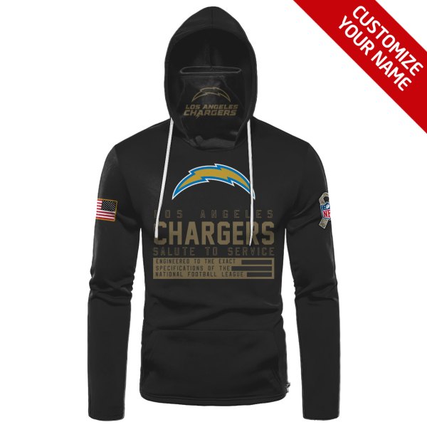 Personalized-Nfl-Los-Angeles-Chargers-Black-3D-Hoodie-Mask-2