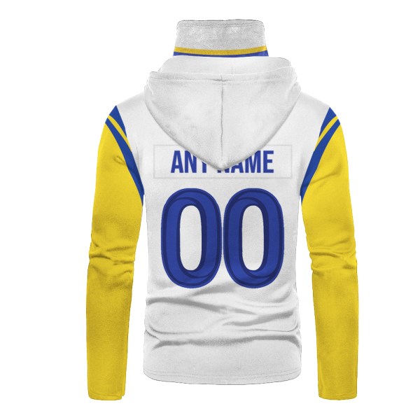 Personalized Nfl Los Angeles Rams 3D Hoodie Mask Personalized Nfl Los Angeles Rams 3D Hoodie Mask