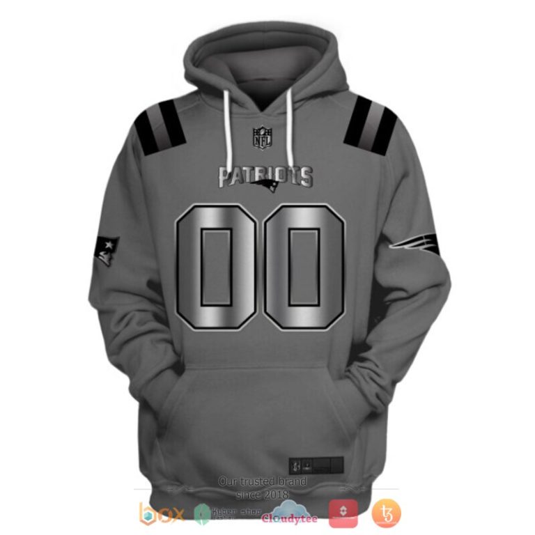 Personalized-Nfl-New-England-Patriots-Dark-Grey-Custom-3D-Shirt-Hoodie-3