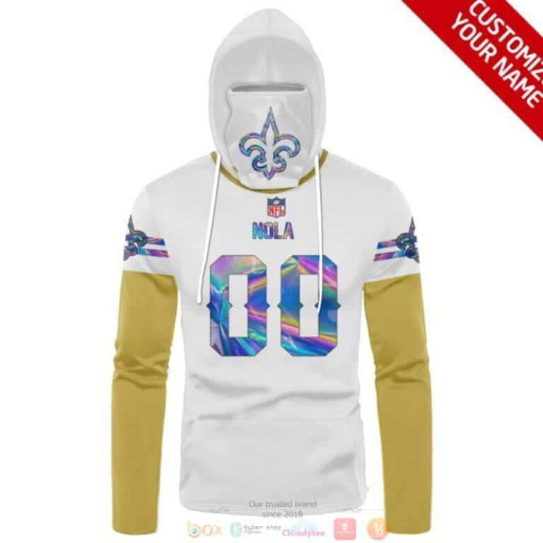 Personalized-Nfl-New-Orleans-Saints-Nola-White-Custom-3D-Hoodie-Mask-2