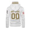Personalized Nfl New Orleans Saints White 3D Hoodie Mask