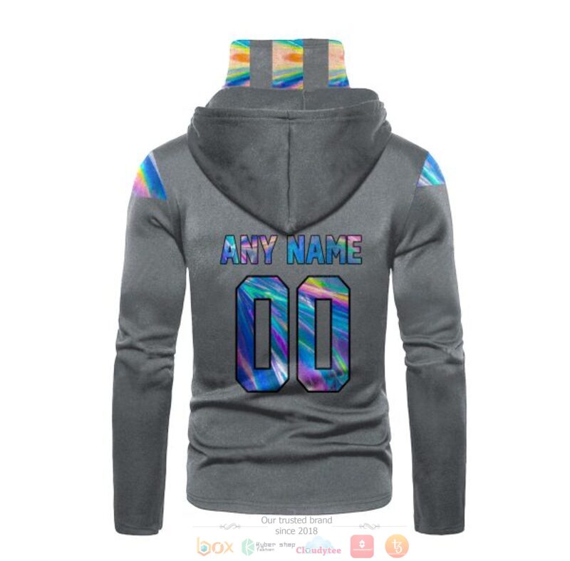 Personalized Nfl New York Jets Grey Custom 3D Hoodie Mask Personalized Nfl New York Jets Grey Custom 3D Hoodie Mask
