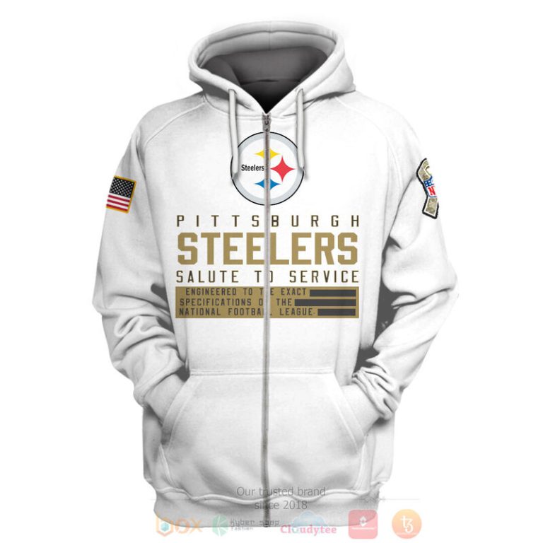 Personalized-Nfl-Pittsburgh-Steelers-Salute-To-Service-White-3D-Hoodie-Shirt-2