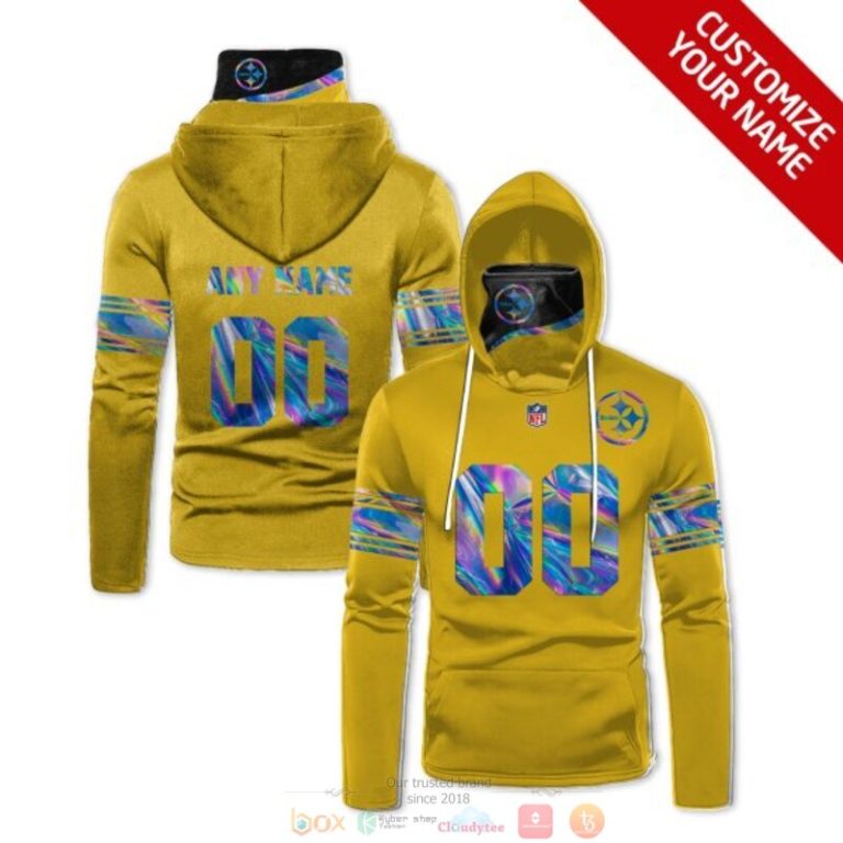 Personalized-Nfl-Pittsburgh-Steelers-Yellow-Custom-3D-Hoodie-Mask-1
