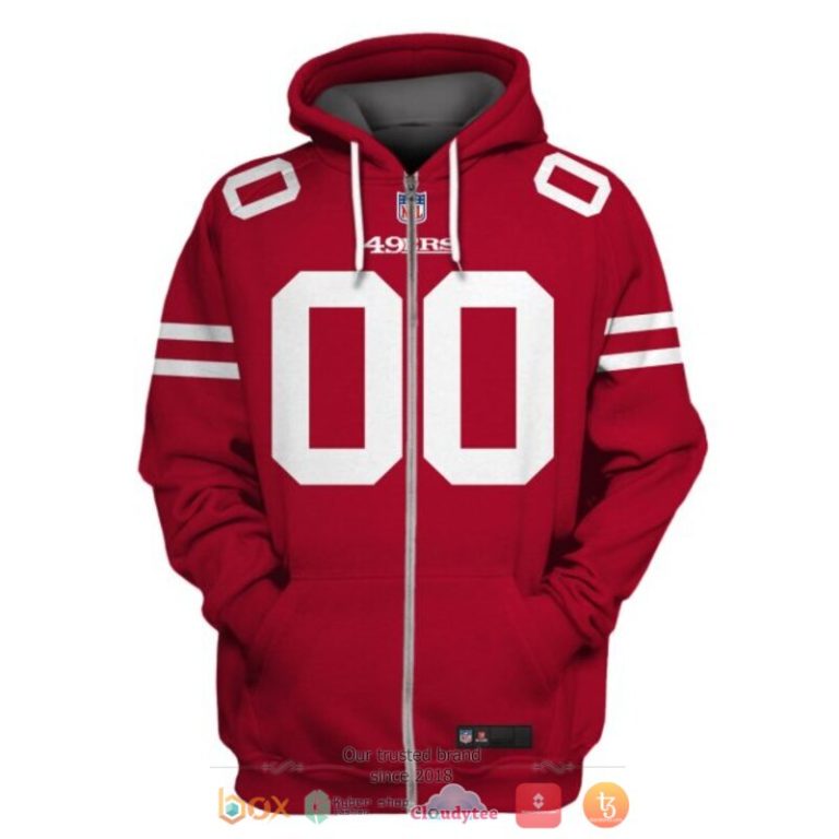 Personalized-Nfl-San-Francisco-49Ers-Red-Custom-3D-Shirt-Hoodie-2