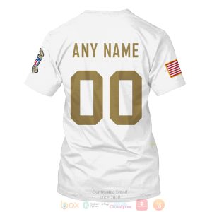 Personalized Nfl San Francisco 49Ers Salute To Service White 3D Hoodie