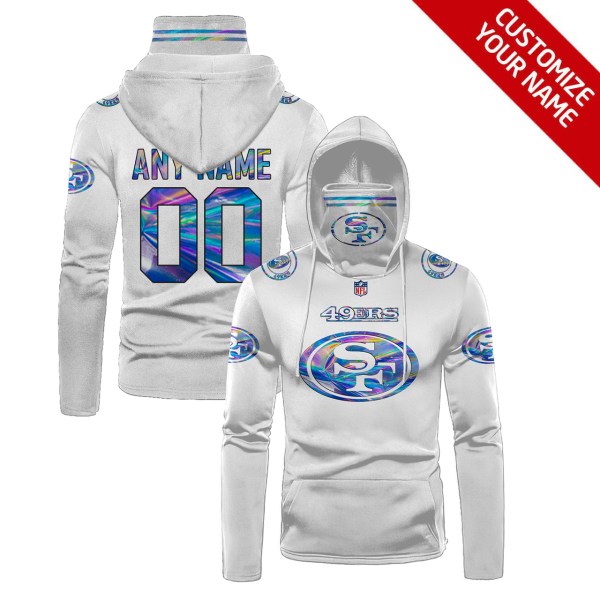 Personalized-Nfl-San-Francisco-49Ers-White-Hologram-Color-3D-Hoodie-Mask-1