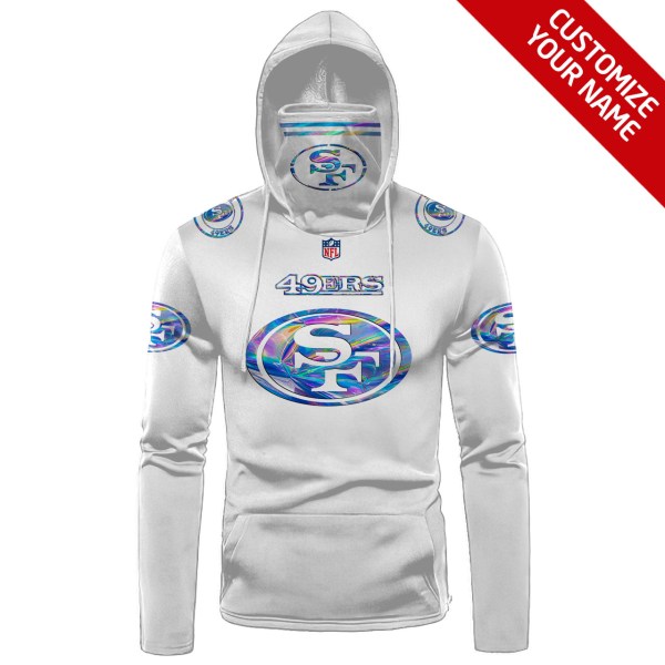 Personalized-Nfl-San-Francisco-49Ers-White-Hologram-Color-3D-Hoodie-Mask-2